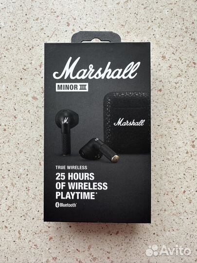 Беспроводные наушники Marshall Minor III