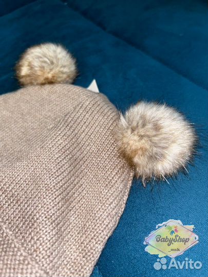 Шапка на девочку H&M новая 74/80