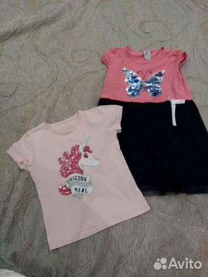 Футболка, платье