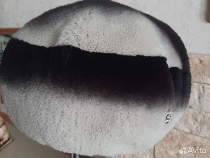 Берет из шиншиллы