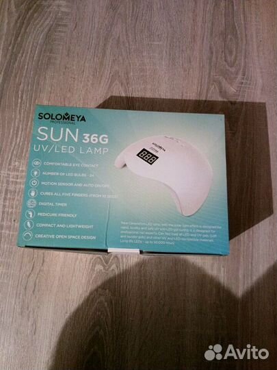 Solomeya Профессиональная сенсорная UV/LED-лампа S