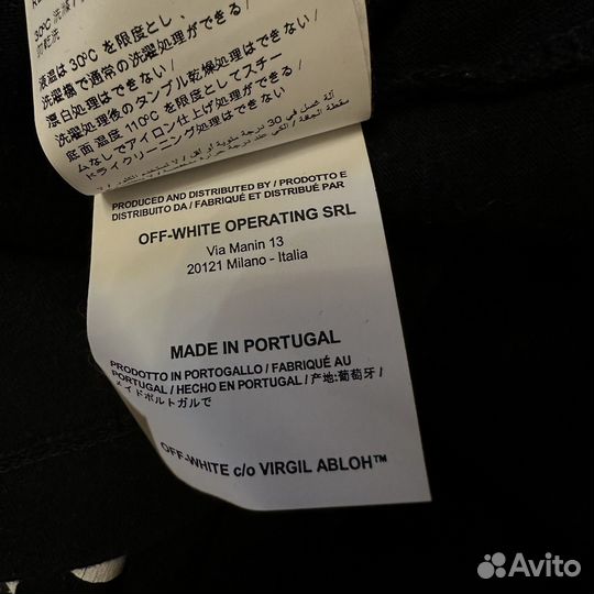 Лонгслив off white оригинал