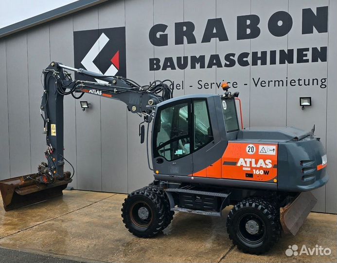 Колёсный экскаватор ATLAS 160 W, 2010