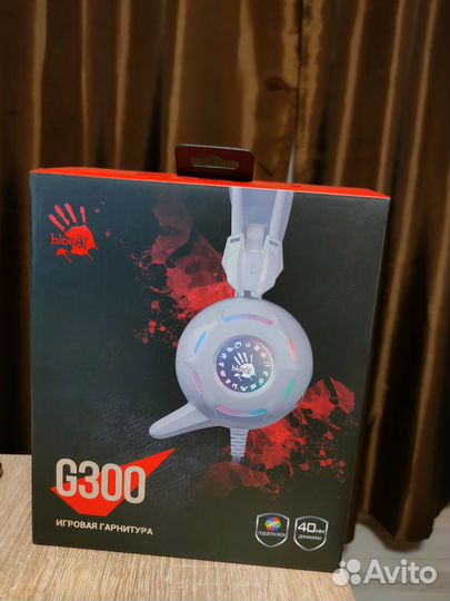Новые наушники bloody g300
