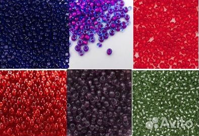 Бисер, стеклярус