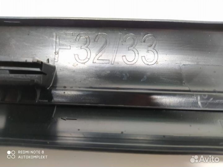 Накладка на порог BMW 4 F32/F33/GT F36 2015