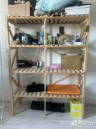 Стеллаж деревянный