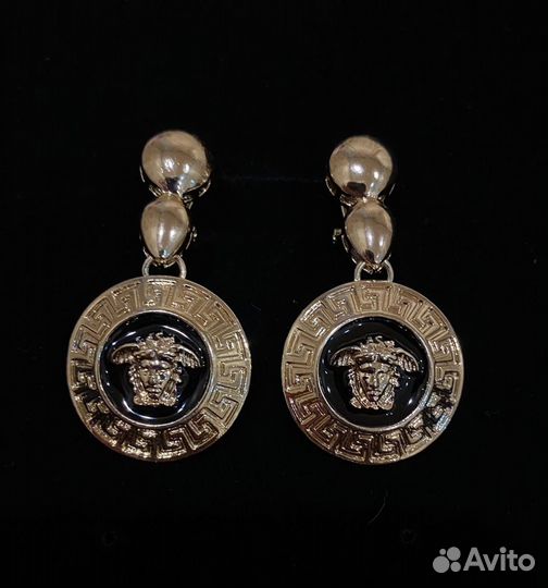 Серьги versace