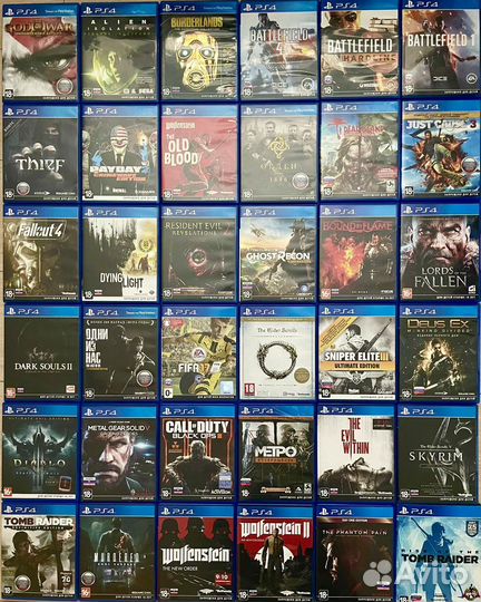 Игры ps4 обмен/продажа/покупка