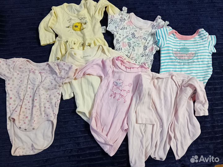 Одежда для девочки пакетом 62 68