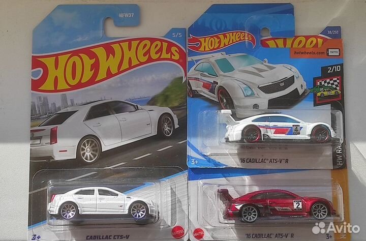 Hot Wheels подборка американцев Cadillac Pontiac