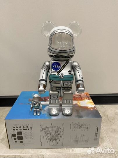 Фигурка bearbrick астронавт nasa