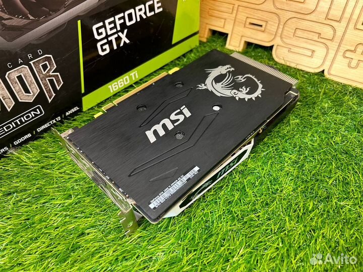 Видеокарта GTX 1660 Ti MSi armor OC 6G
