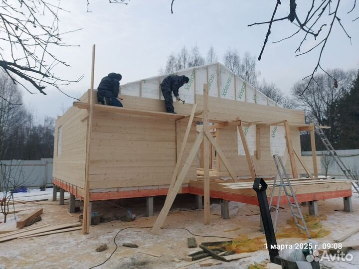 Каркасный дом под ключ 150мм