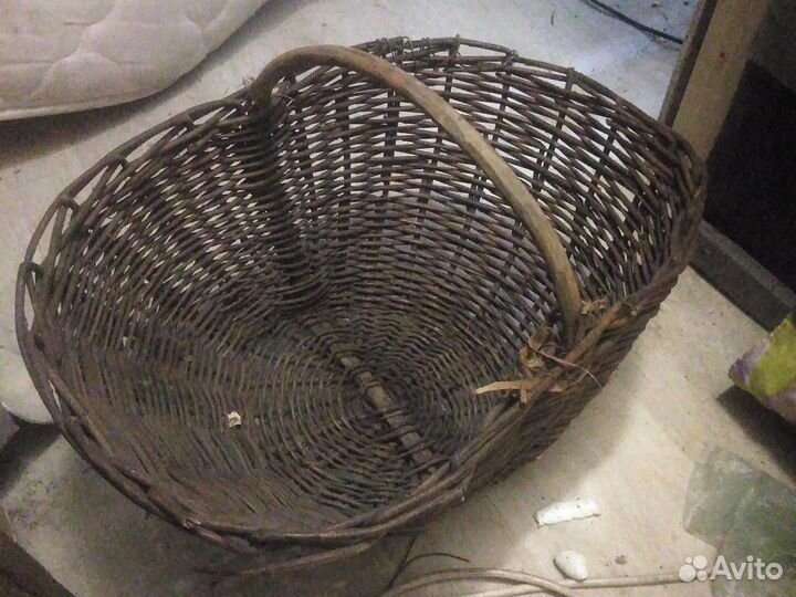 Корзина плетеная