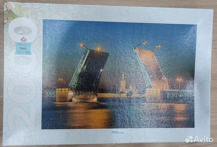 Пазлы 2000 деталей новые