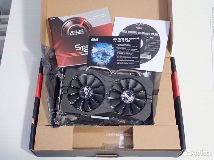 Asus strix - RX460(560) - 04G - gaming 4Gb