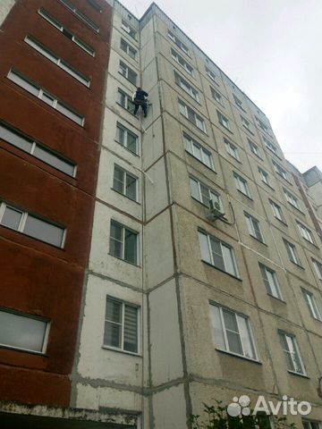 Ремонт швов.Утепление фасада.Покраска.Крыши