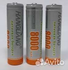 Аккумулятор 18650, 26650, AA, AAA, 16340