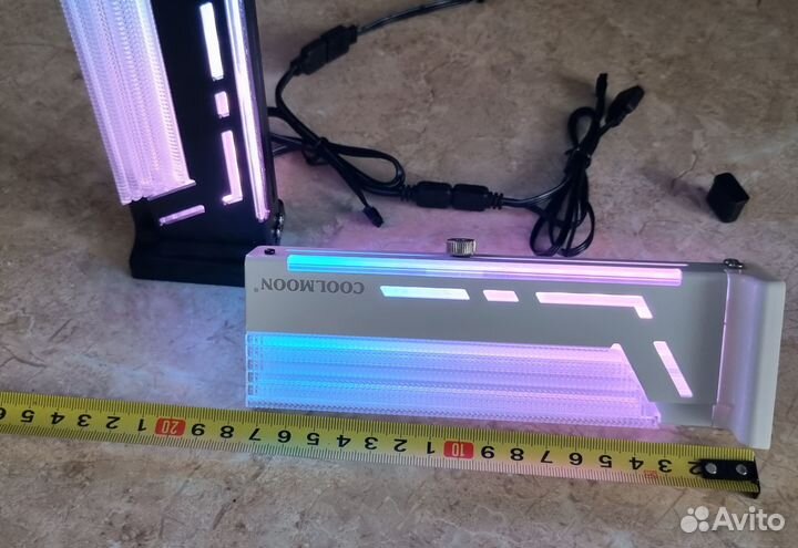 Argb подставка видеокарты вертикальная