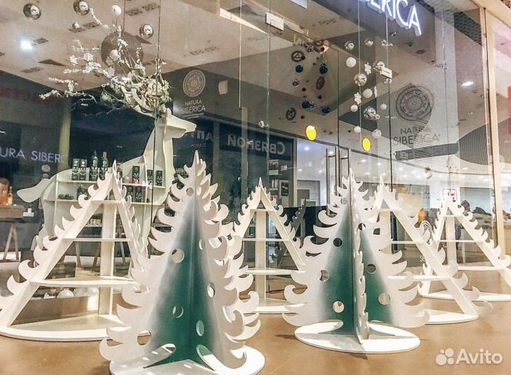 Деревянная елка