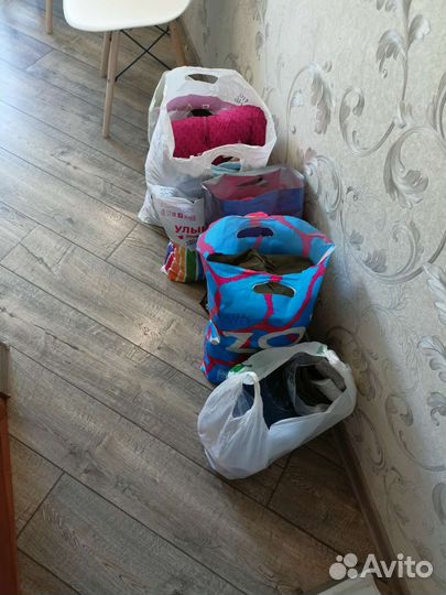 Детские вещи пакетом для девочки от 110 и выше