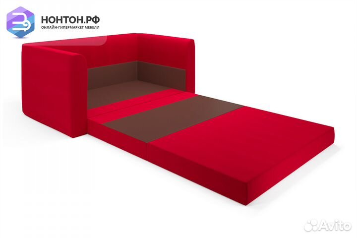 Диван откидной Ассоль красный