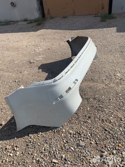 Задний бампер kia rio 4 белый