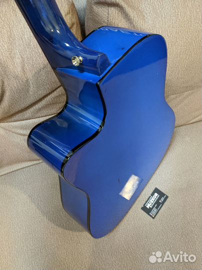 Гитара дредноут с чехлом