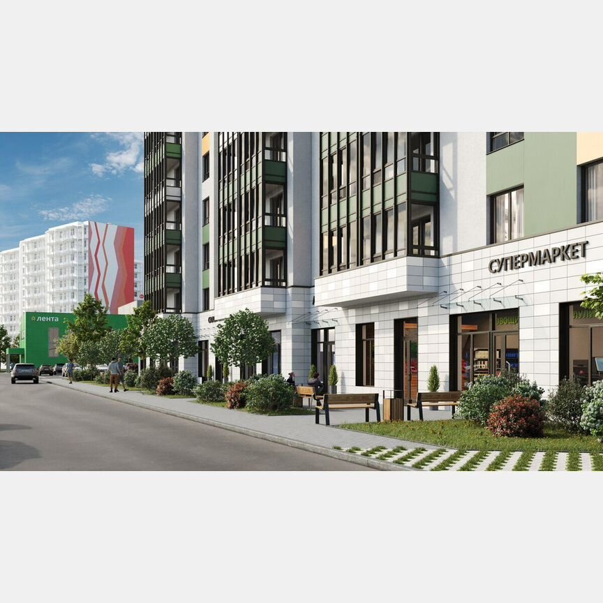Квартира-студия, 25 м², 6/15 эт.