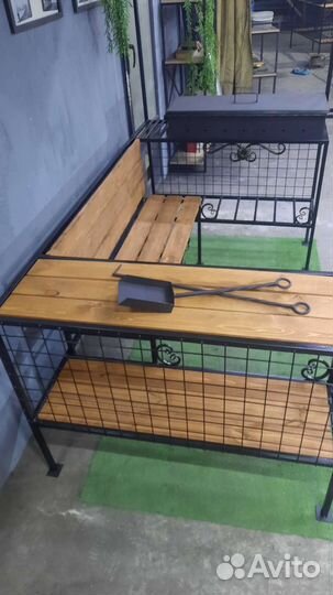 Мангал с крышей от производителя