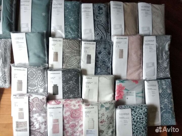 Постельное икеа идр. Новое