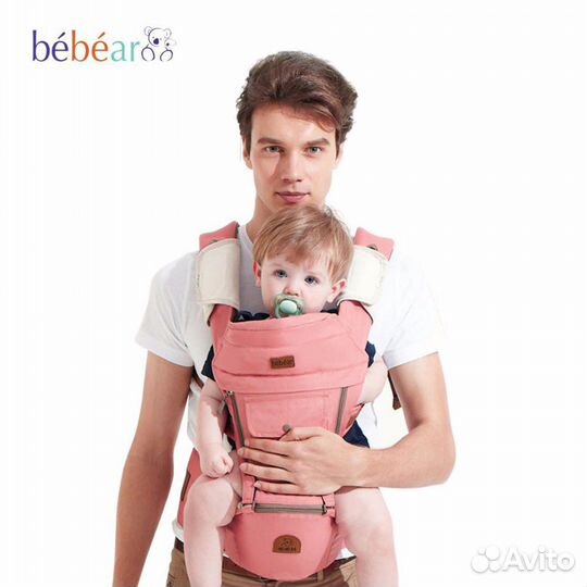 Эргорюкзак хипсит кенгуру bebear