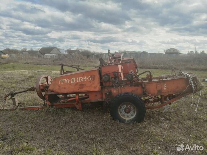 Пресс-подборщик Киргизстан ППЛ-Ф-1.6М, 1997