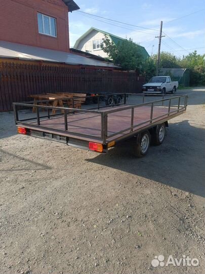 Прицеп легковой двухосный новый 4*2