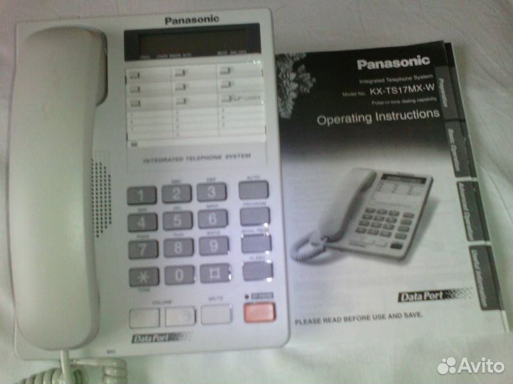 Стационарный телефон panasonic новый