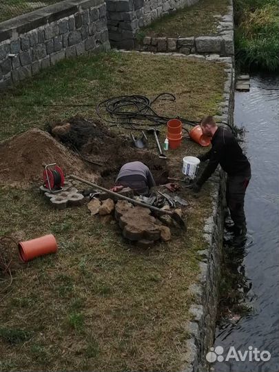 Прочистка засора Прочистка труб канализации