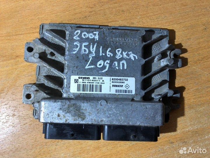 Блок управления двигателем Renault Logan 1.4-1.6
