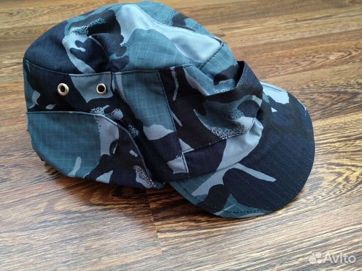 Кепка камуфляжная, цвет синяя кукла