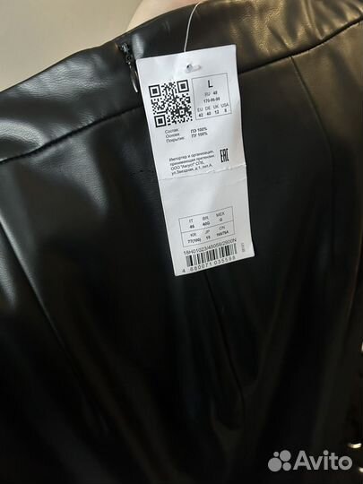 Юбка кожаная oodji