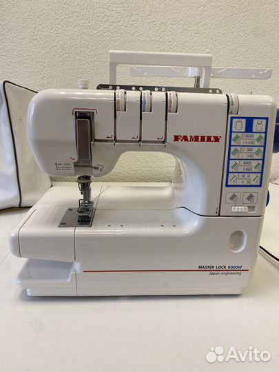 Плоскошовная машина Family Master lock 8000W