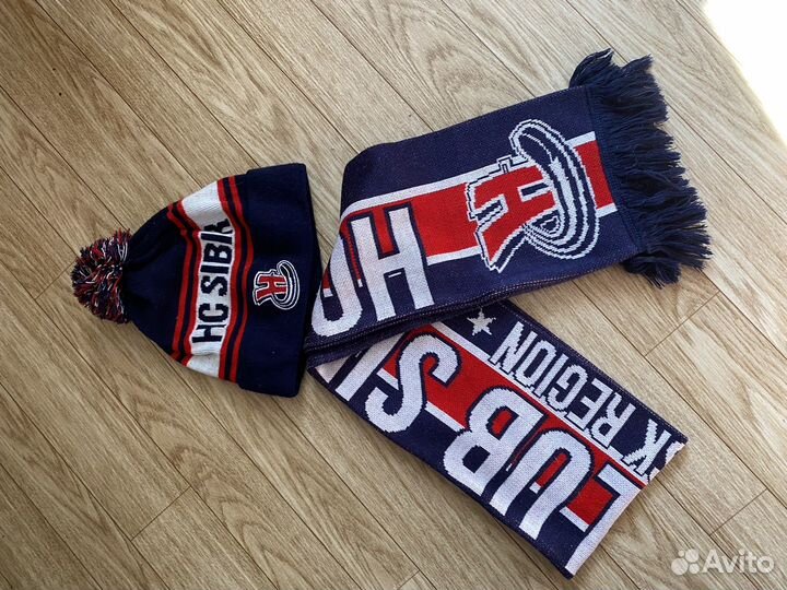 Шапка и шарф хк