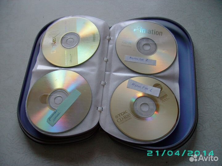 Бокс для CD и DVD дисков