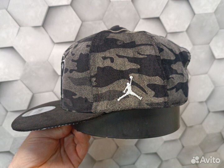 Кепка бейсболка Снэпбэк Jordan 23 grey