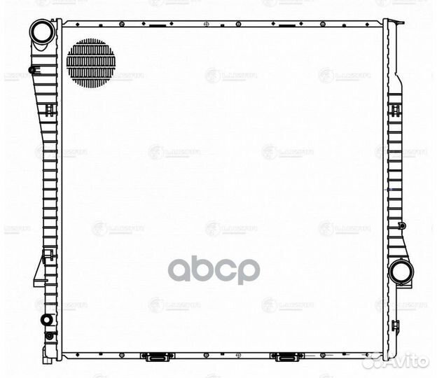 Радиатор охлаждения LRc 26190 luzar