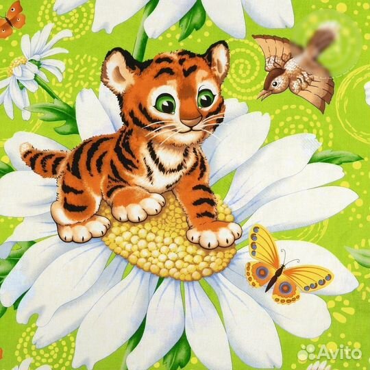 Новый 1,5 Комплект Постельного Белья Art Kids Бязь