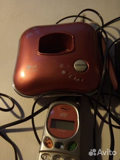 Радиотелефон LG-Nortel GT-9140 вес трубки 213 гр Р