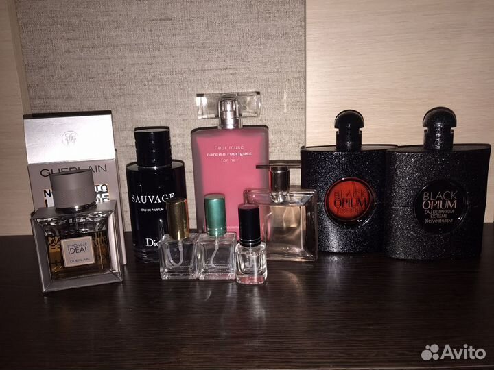 Парфюм распив и флаконы