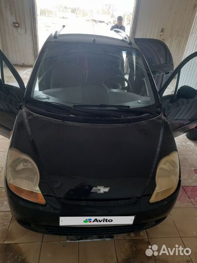 Chevrolet Spark 0.8 AT, 2006, битый, 408 000 км