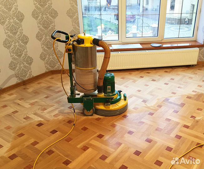 Циклевочная машина в аренду